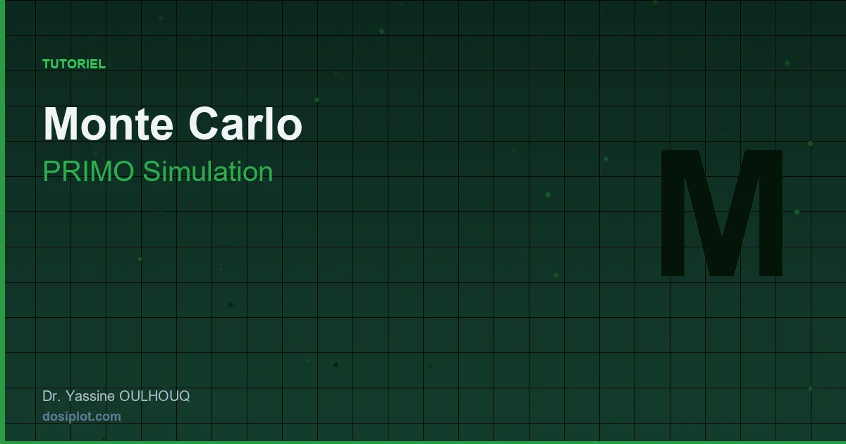 Interface PRIMO simulation Monte Carlo